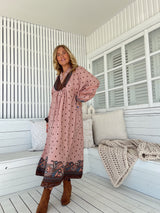 Boheme Lace Midi Dress - Seraphina