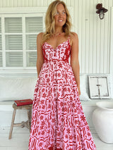 Bea Dress -  Strawberry Spritz