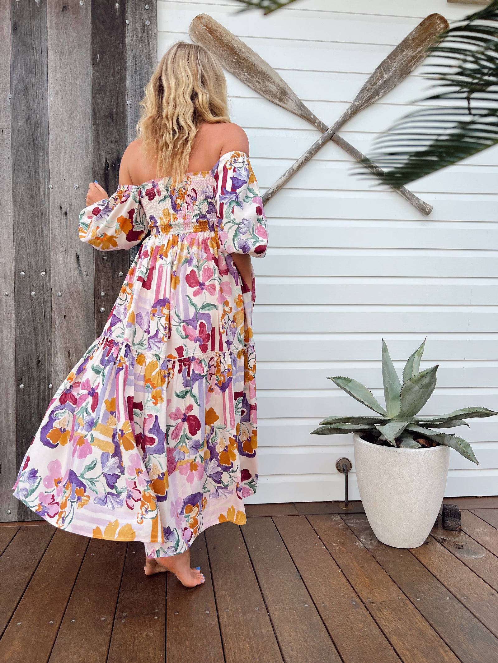 Tulli Midi Dress - Sweet Lilly – Arizonia Rose