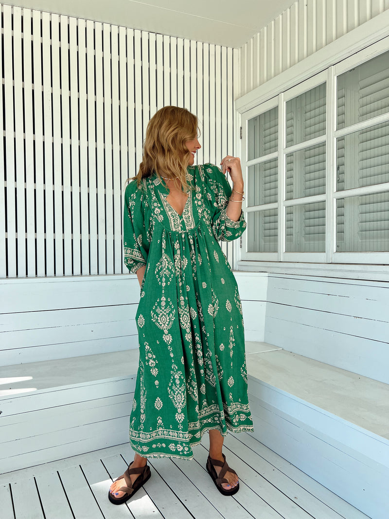 Boheme Midi Dress -  Kiva