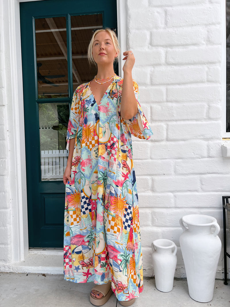 Bree Maxi Dress - Santa Maria