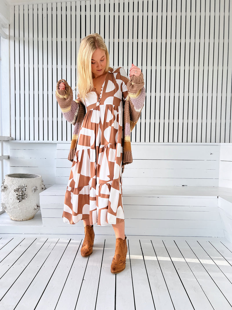 Eve Midi Dress - Boston