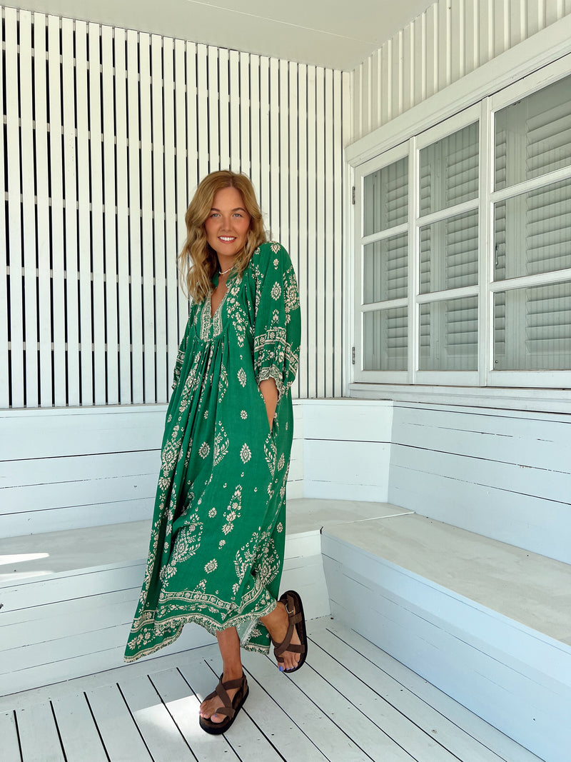 Boheme Midi Dress -  Kiva