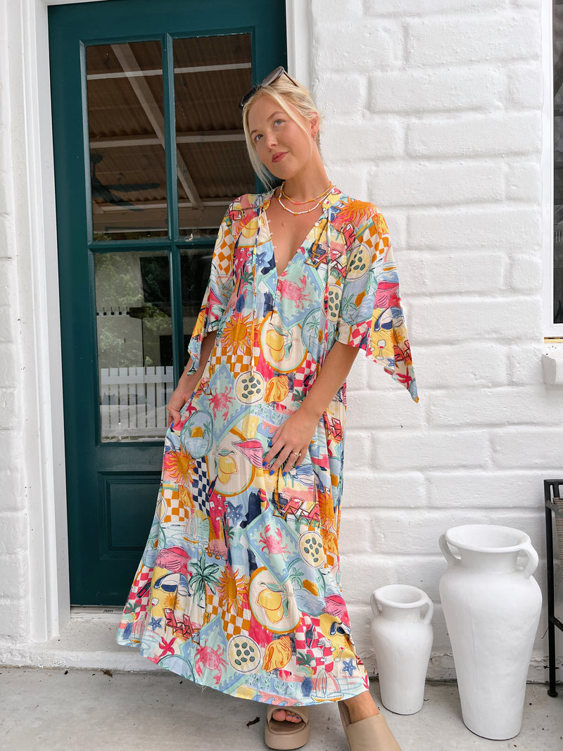 Bree Maxi Dress - Santa Maria