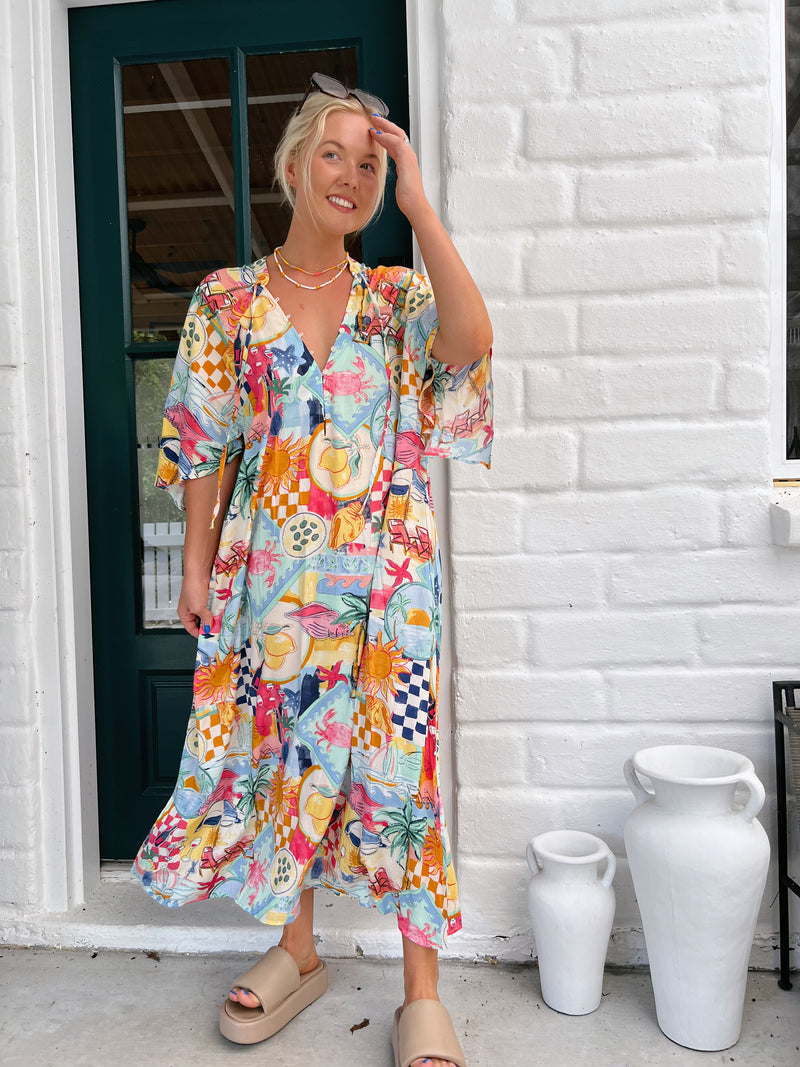 Bree Maxi Dress - Santa Maria