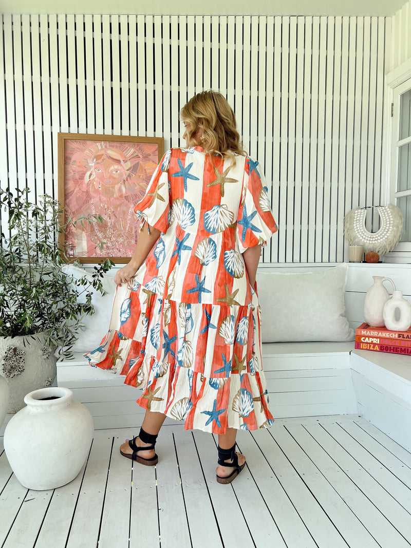 Ria Midi Dress -Long Island