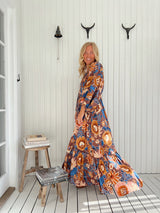 Catalonia Maxi Dress - Tierra