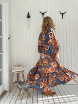 Catalonia Maxi Dress - Tierra