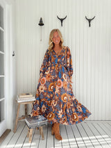 Catalonia Maxi Dress - Tierra