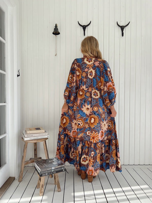 Catalonia Maxi Dress - Tierra