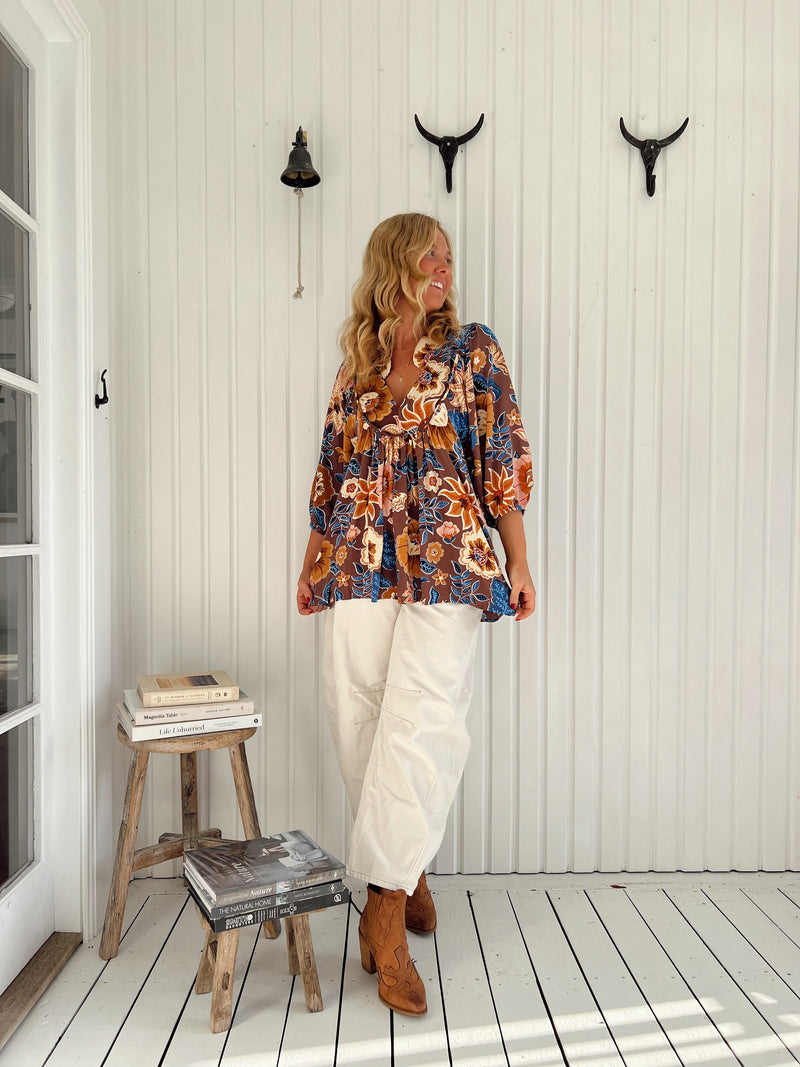 Boheme Blouse - Tierra