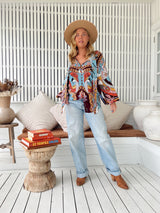 Imogen Blouse - Wild Hearts