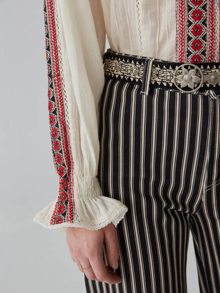Audrey Blouse - Bohemian Rhapsody - Maison Hotel