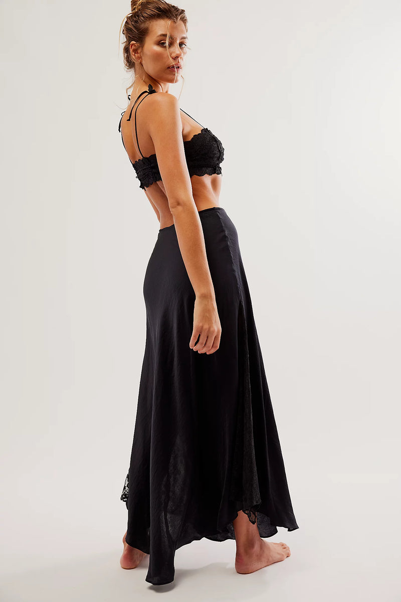 Make You Mine Half Slip - Black ~ Free People