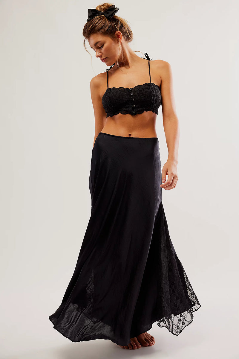 Make You Mine Half Slip - Black ~ Free People