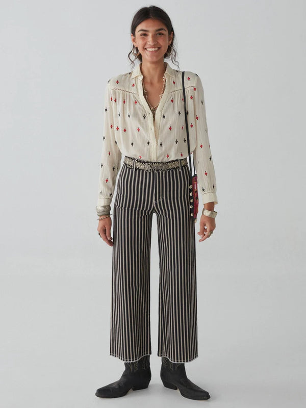 Jack Pant - White Stripes - Maison Hotel