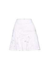 Wild Bloom Embroidery Mini Skirt ~ MOS the label
