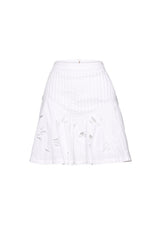 Wild Bloom Embroidery Mini Skirt ~ Ministry of Style