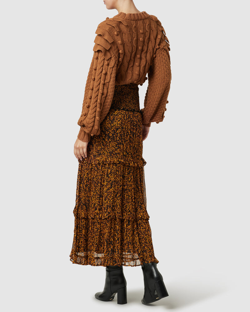 Savanna Knit Sweater - Butterscotch ~MOS the label