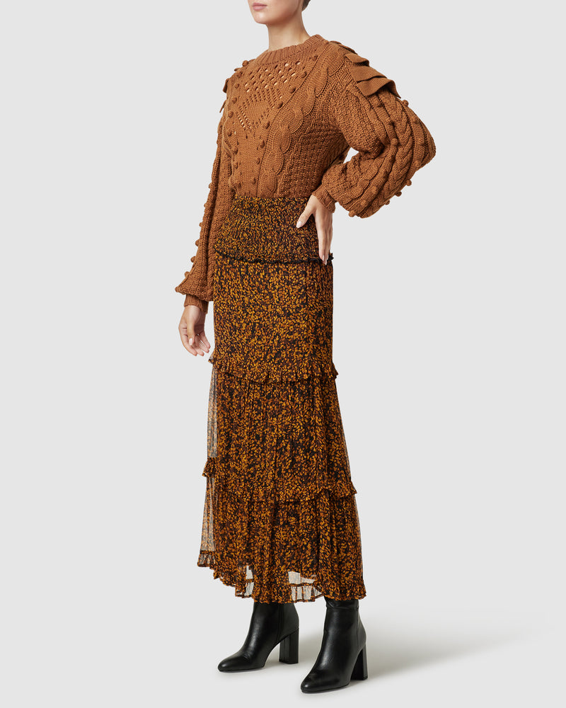 Savanna Knit Sweater - Butterscotch ~ Ministry of Style