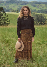 Savanna Knit Sweater - Black ~ MOS the label