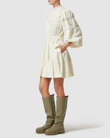 Loom Mini Dress- Unbleached ~ MOS the label