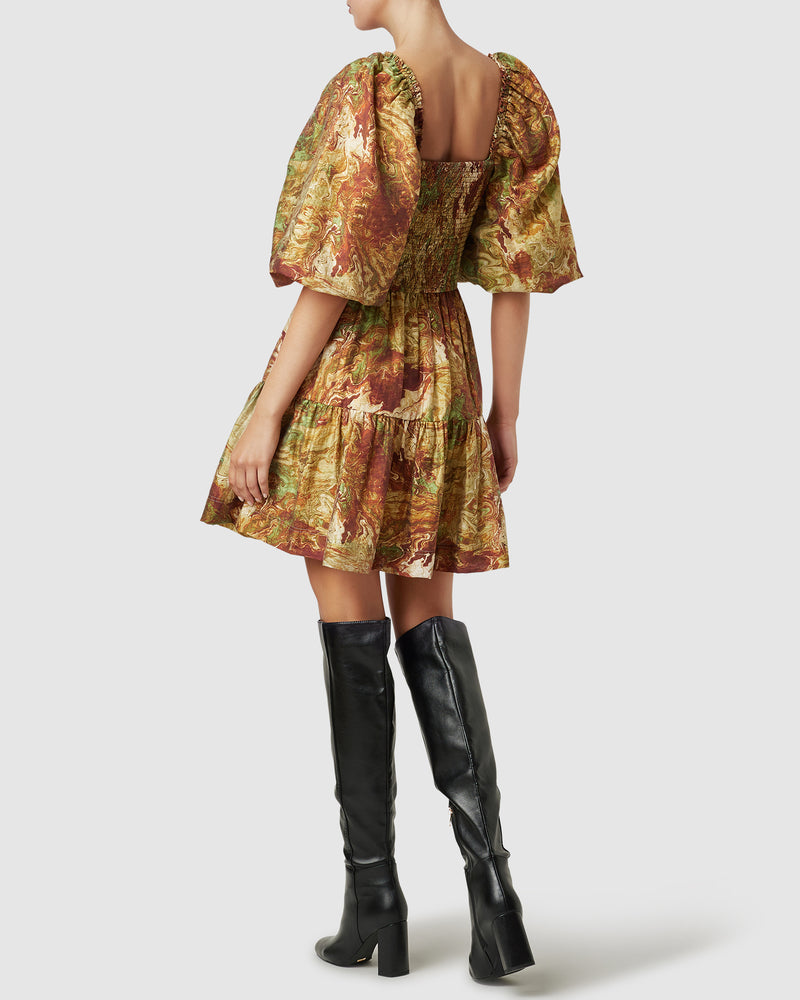 Re-Rooted Nature Mini Dress ~ Ministry of Style