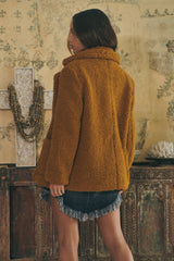 Amor Teddy Coat - Ginger