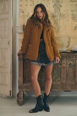 Amor Teddy Coat - Ginger