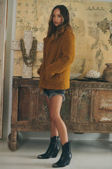 Amor Teddy Coat - Ginger