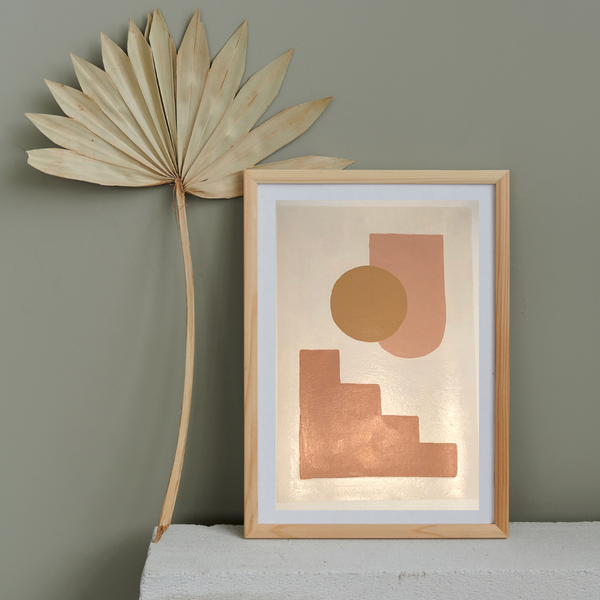 Another Cup of Coffee A4 Print - Golden Hour by Claire Mobbs