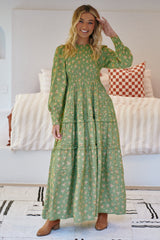 Pomelo Maxi Dress - Apple Blossom