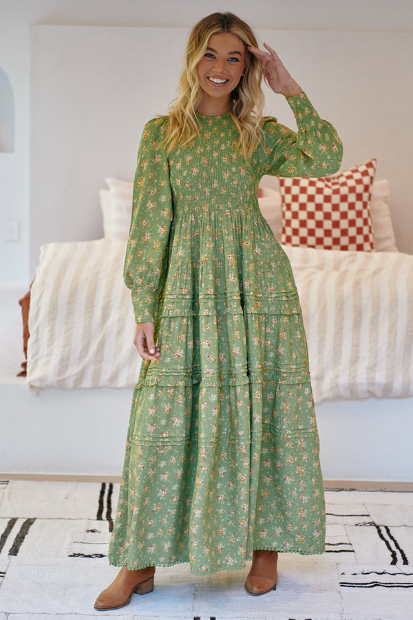 Pomelo Maxi Dress - Apple Blossom