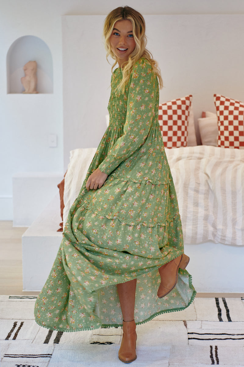 Pomelo Maxi Dress - Apple Blossom