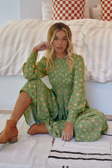 Pomelo Maxi Dress - Apple Blossom