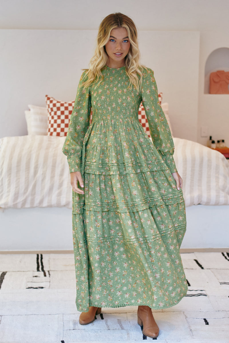 Pomelo Maxi Dress - Apple Blossom
