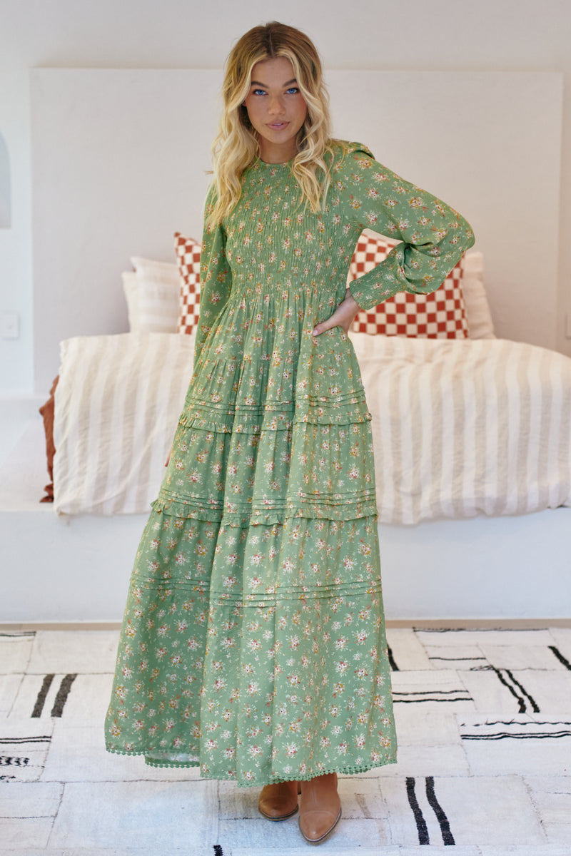 Pomelo Maxi Dress - Apple Blossom