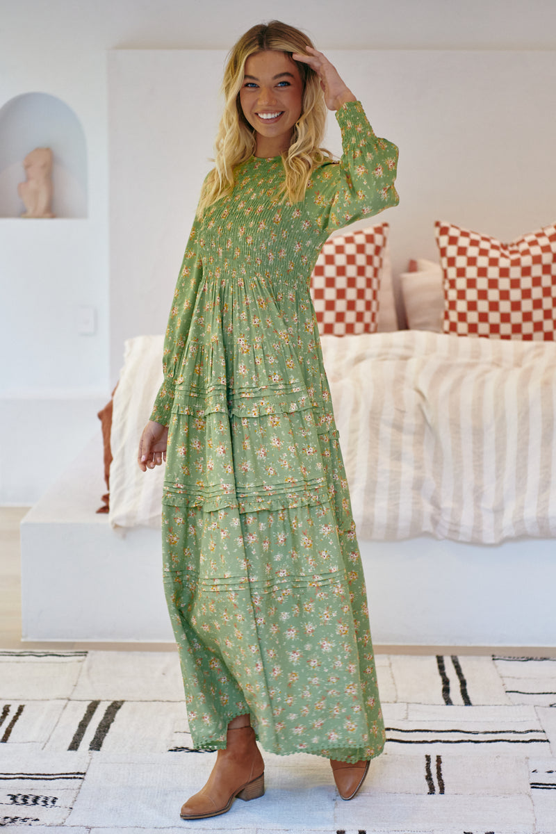 Pomelo Maxi Dress - Apple Blossom