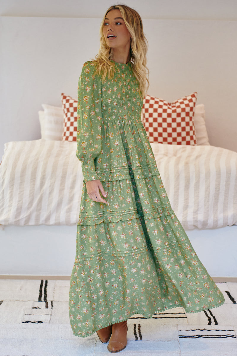 Pomelo Maxi Dress - Apple Blossom