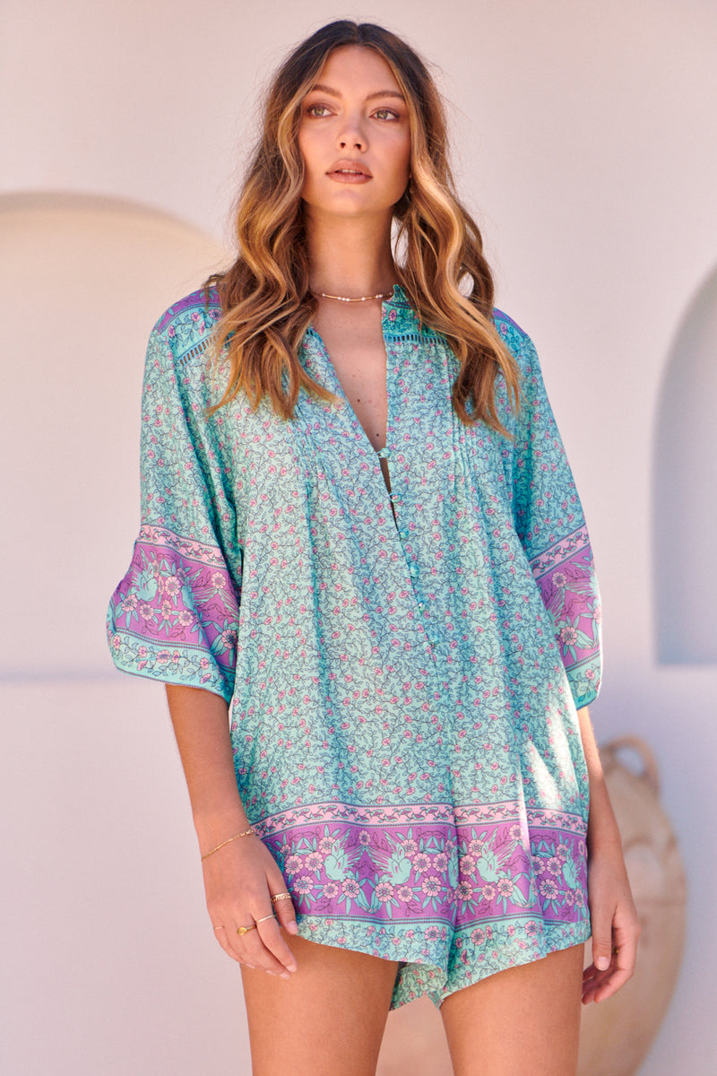 Brinley Playsuit - Lover Birds