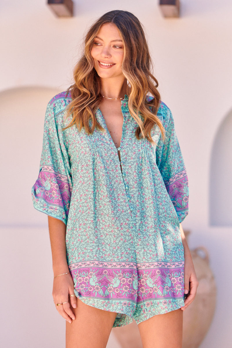Brinley Playsuit - Lover Birds
