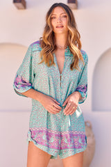 Brinley Playsuit - Lover Birds