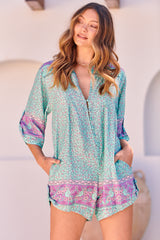 Brinley Playsuit - Lover Birds