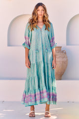 Woods Maxi Dress - Lover Birds