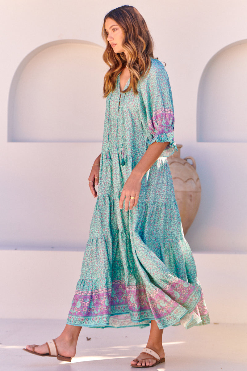 Woods Maxi Dress - Lover Birds