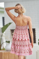 Rena Mini Dress - Azalea