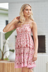 Rena Mini Dress - Azalea