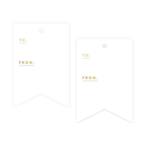 Birthday Confetti Foil Gift Tag Pack
