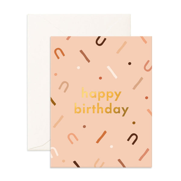Birthday Frappe Greeting Card