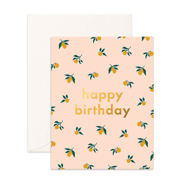 Birthday Lemons Greeting Card